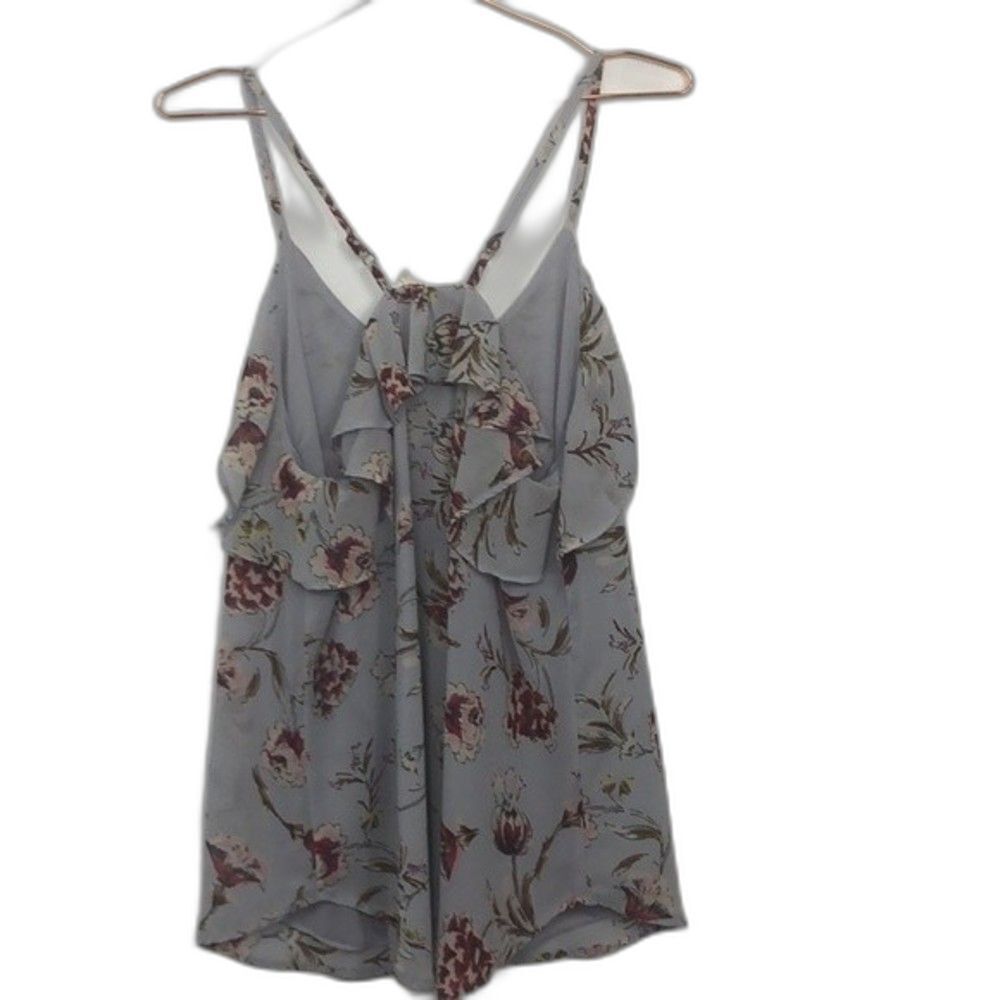 Japna Floral Cami Ruffle Detail Around Back (255) - Picture 5 of 6